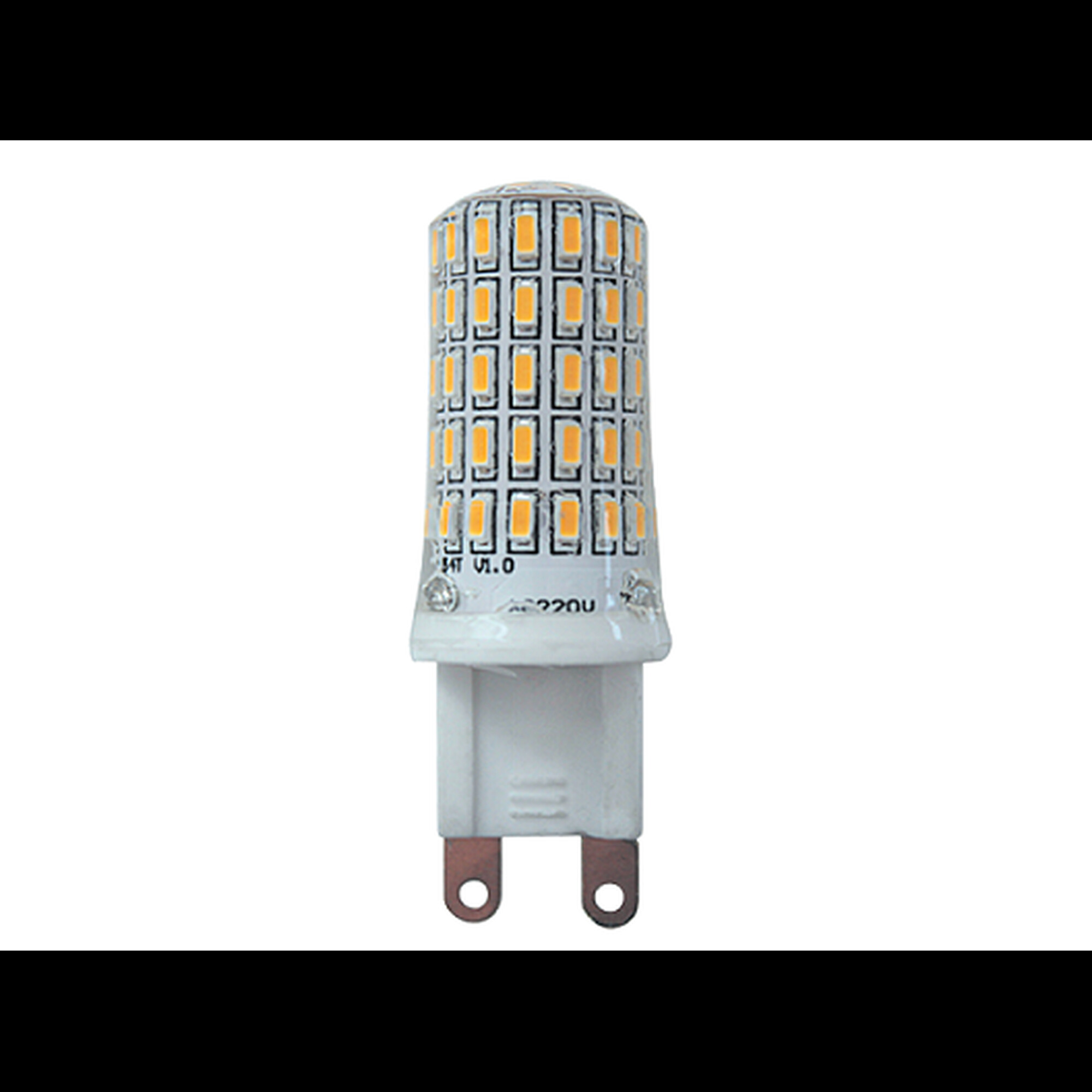 Лампа светодиодная PLED-G9 5w 2700K 300Lm 220V/50Hz (с новыми диодами!) пластик Jazzway