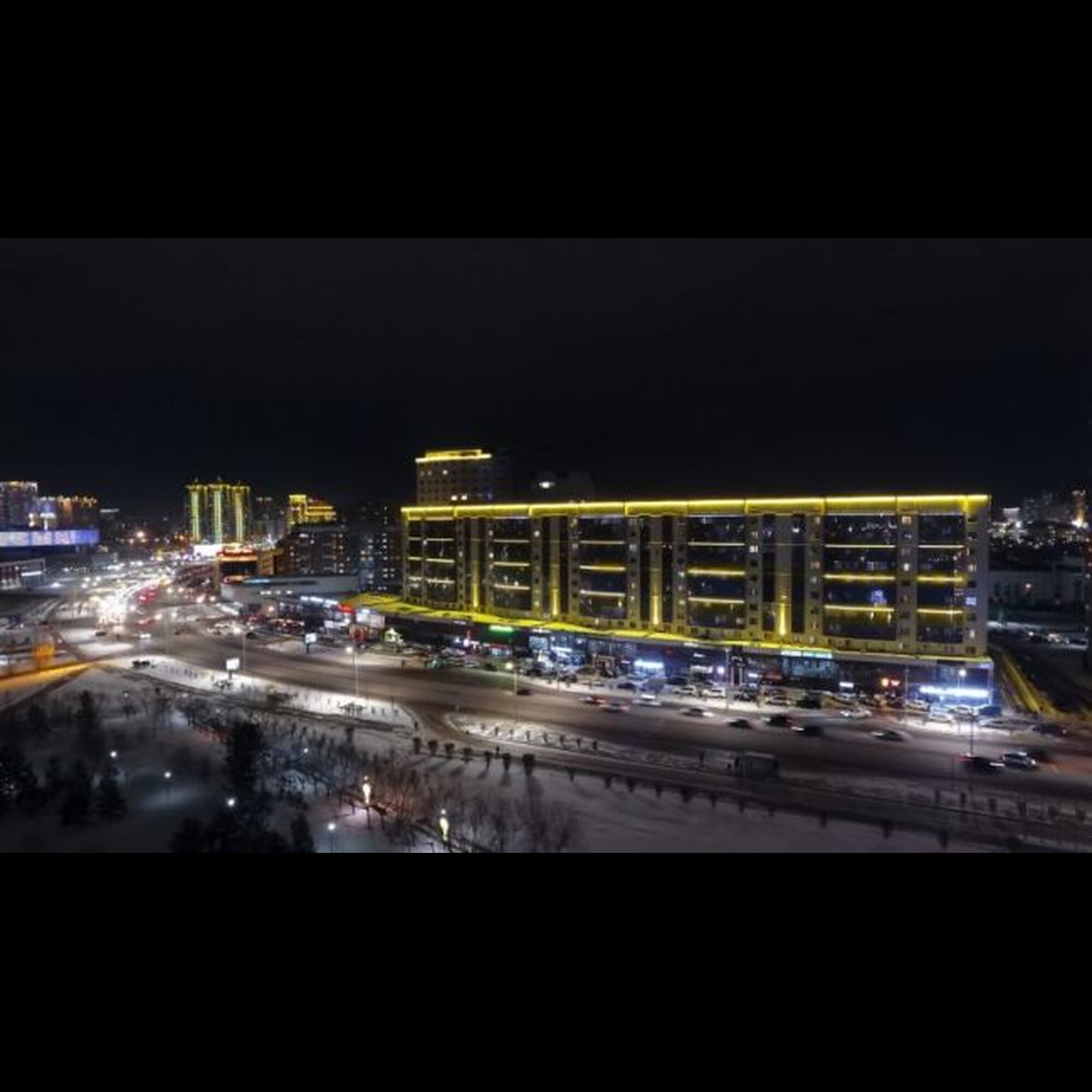 Прожектор линейный архитектурный WLN DMX 24В 36Вт RGB 10*60˚1m SignImpress