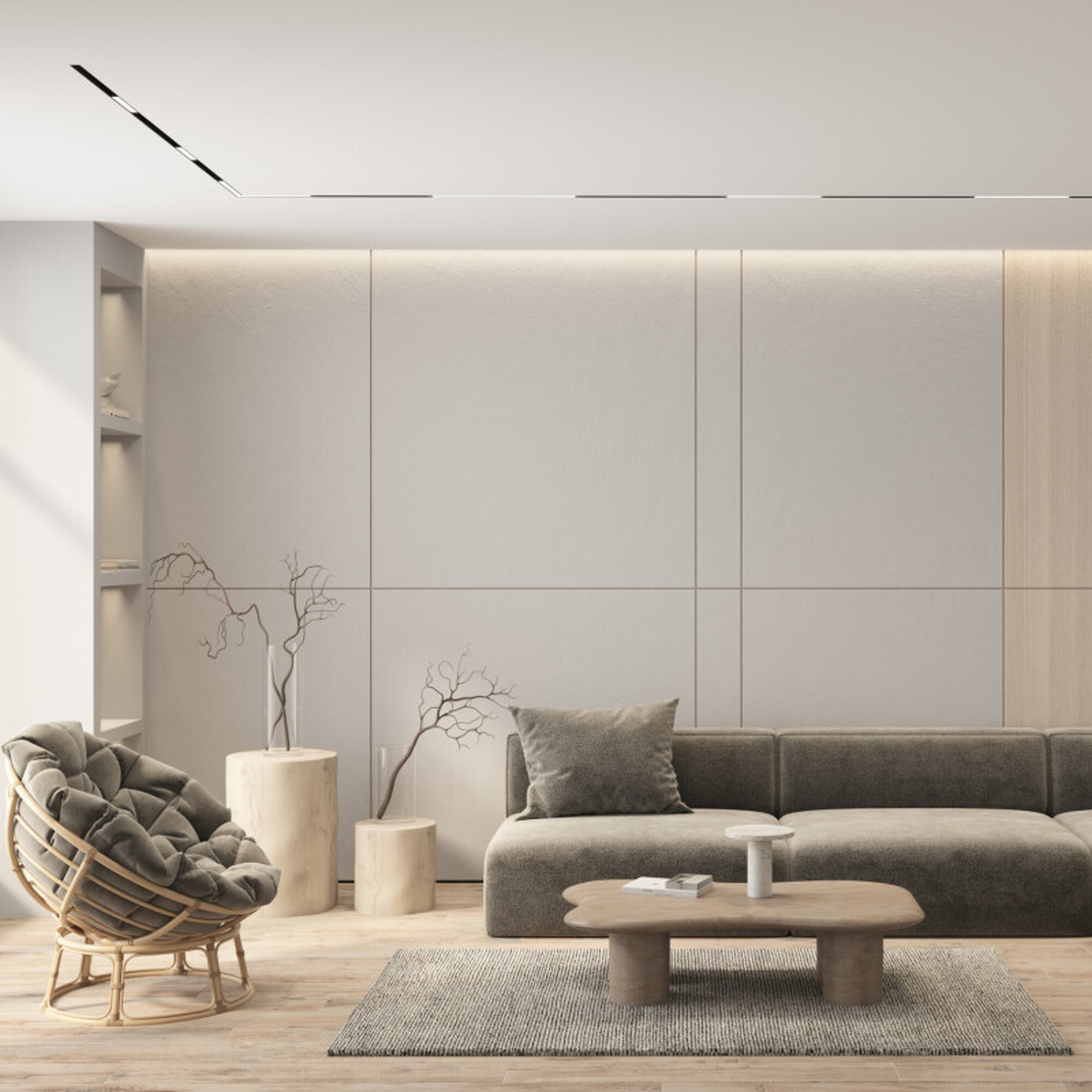 Трековый линейный светильник SIMPLE LINEAR DK8214-BK Denkirs