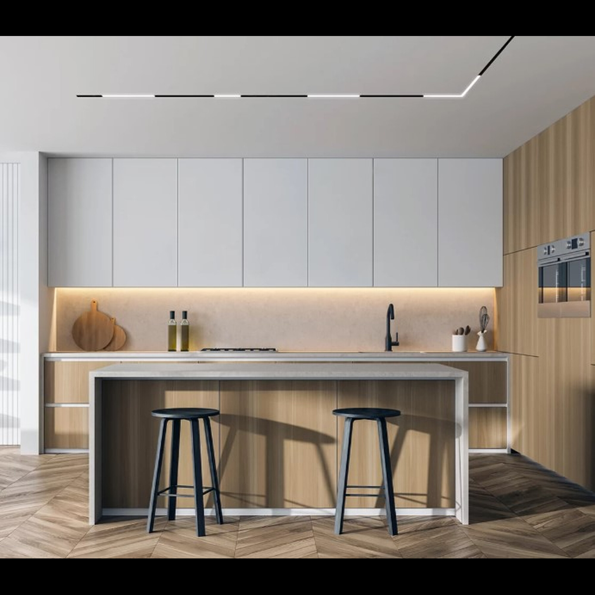 Трековый светильник DK8005-BK Denkirs