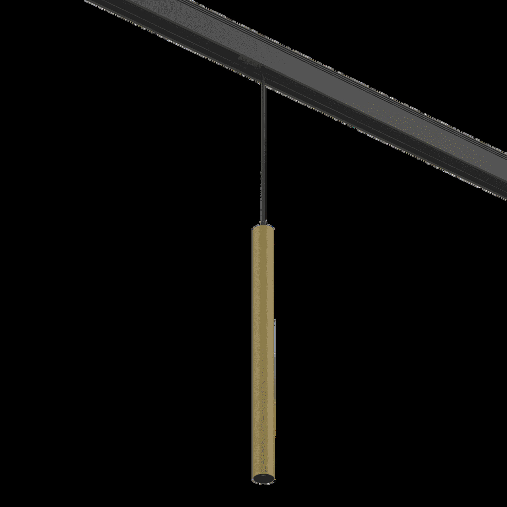 Подвесной трековый светильник SY 7W Латунь 3000К SY-601243-BR-7-36-WW SWG