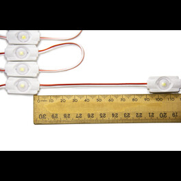 Модуль светодиодный 1 SMD 2835 0,6Вт 50Лм 6000К-6500К (с линзой 160) 3М -1шт. SignImpress