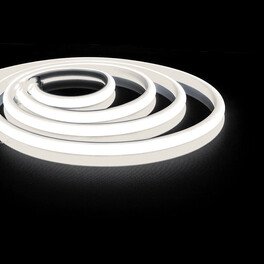 Лента светодиодная неоновая 180SMD(2835)/m 14,4W/m 12V 5m IP68 6500К, LS651 Feron