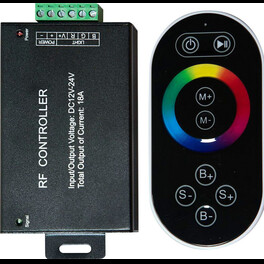 Контроллер для ленты с П/У черный 18А12-24V LD55 Feron