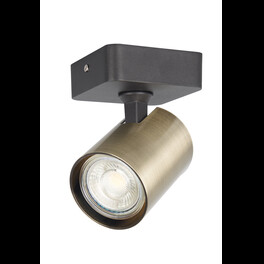 Светильник потолочный Crystal Lux CLT 017CW1S BL-BZ