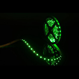 Лента светодиодная стандарт SMD3528 60LED/м 4,8Вт/м 12В IP20 Цвет:Зеленый (1метр) ЗМ SWG
