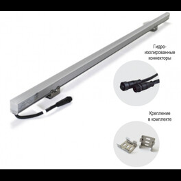 Светильник линейный архитектурный NH10 24В 10Вт 2700K SMD2835 48Д IP65 1м Signimpress