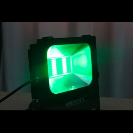 Прожектор светодиодный заливного света FF 220В 100Вт RGB DMX 120° кабель 0,5м SignImpress