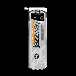 Батарейка щелочная LR 6 JAZZway ULTRA  Alkaline BL-4 - 1шт.