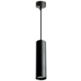 Светильник потолочный на подвесе MR16 35W 230V, чёрный D55*H200 ML1878 Feron