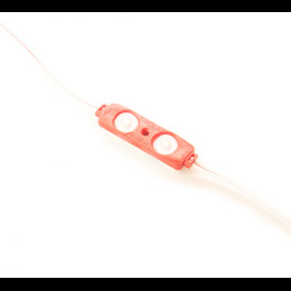 Модуль светодиодный 2 SMD 2835 1Вт 70Лм Красный (с линзой 160) 3M -1шт. SignImpress