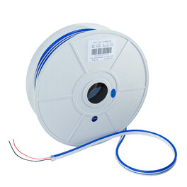Неон гибкий ПВХ SMD2835 12В рез1см 100д/м 11Вт Синий 6*12мм IP65 50м (1метр) SignImpress