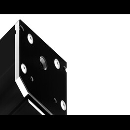 Заглушка для корпуса в натяжной потолок для магнитного шинопровода Magnetic GL3623 BK черный (2шт.)
