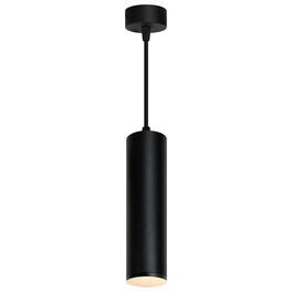 Светильник потолочный ML1768 на подвесе MR16 35W 230V, черный 55*200 Feron