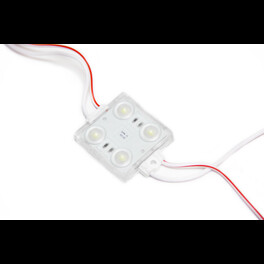Модуль светодиодный PRO 4 SMD 2835 2W 160lm 6000К-6500К (с линзой 170) -1шт.