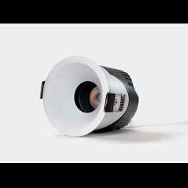 Светильник встраиваемый RC-D84-12-BL-WW65, 12Вт, белый, IP65, 55 гр, 4000К, D84, поворотный SWG