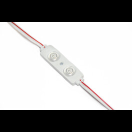 Модуль светодиодный 2 SMD 2835 1Вт 80Лм 6000-6500K (с линзой 160) -1шт. SignImpress