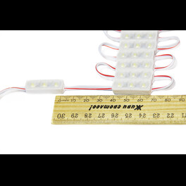 Модуль светодиодный mini 3 SMD 2835 0,6Вт 50Лм 6000К-6500К (с линзой 170) - 1шт. SignImpress