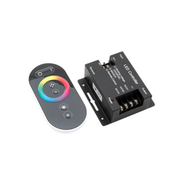 Контроллер сенсорный черный Led DELUCE 24А, 12/24 Вольт RGB SWG
