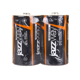 Батарейка солевая R20 JAZZway Heavy Duty - 1шт.
