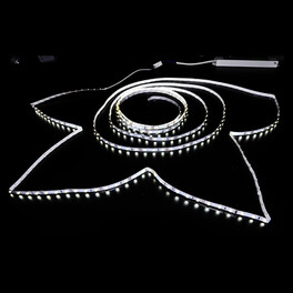 Лента светодиодная, 60SMD(2835)/m 4.8W/m 12V 5m 6500К , LS603 Feron