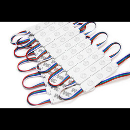 Модуль светодиодный 3 SMD 5050 0,72Вт RGB (c линзой 160) 3M - 1шт. SignImpress