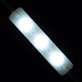 Модуль светодиодный 3 SMD 2835 1,2Вт 110Лм 6000К-6500К (с линзой 170) 3М -1шт. SignImpress