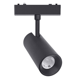 Светильник трековый 1фаза магнитный Inclin-2 Bridgelux 48В 20Вт 4000К Чёрный 3г SignImpress