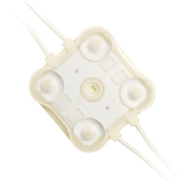 Модуль светодиодный 4 SMD 2835 2Вт 180Лм 6000-6500К (с линзой 160) SignImpress