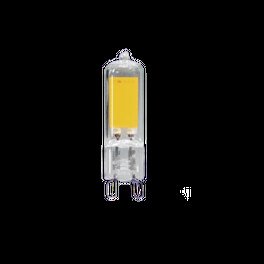 Лампа светодиодная PLED-G9 COB  3w 240Lm 3000K 220В (стекло d13.6*50мм) Jazzway