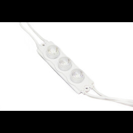 Модуль светодиодный 3 SMD 3030 3Вт 250Лм 6000К-6500К (с линзой 50*20) -1шт. SignImpress