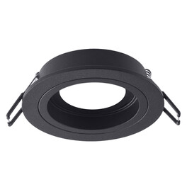 Светильник встраиваемый поворотный GU5.3 (MR16) круг 010107 Чёрный SignImpress